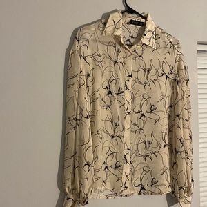 MOTF PREMIUM VISCOSE BALLOON SLEEVE SHIRT